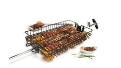 Grill Pro Deluxe Non-Stick Flat Spit Basket 8 Grill Pro Deluxe Non-Stick Flat Spit Basket -Grill And Chill 24785203 1000x563 1
