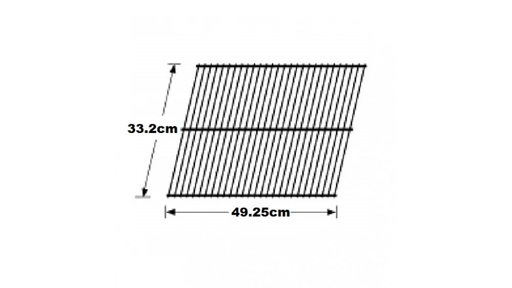 50301 BBQ Porcelain Steel Grill - Sterling 1 50301 BBQ Porcelain Steel Grill - Sterling