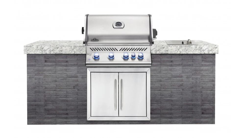 Napoleon Prestige BIPRO500RBNSS-3 Natural Gas Built In BBQ - Free Rotisserie And Cover 2 Napoleon Prestige BIPRO500RBNSS-3 Natural Gas Built In BBQ - Free Rotisserie And Cover - Image 2