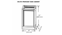 Napoleon Oasis 400 - PRO825 - Island Gas BBQ - Free Rotisserie 23 Napoleon Oasis 400 - PRO825 - Island Gas BBQ - Free Rotisserie -Grill And Chill IM UTC20PROPANE20TANK20CABINET 1000x563 1