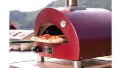 Alfa Forni Moderno Portable Pizza Oven - Antique Red -Grill And Chill PORTABLE20GAS20ANTIQUE20RED20 20Lifestyle2020 1000x563 1