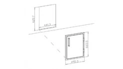 Whistler Grill Stainless Steel Vertical Door (Large) 5 Whistler Grill Stainless Steel Vertical Door (Large) -Grill And Chill Whistler20Grill20Stainless20Steel20Vertical20Door20 Large 20cut20out 1000x563 1