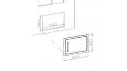 Whistler Grills Single Horizontal Door 5 Whistler Grills Single Horizontal Door -Grill And Chill Whistler20Grills20Single20Horizontal20Door20 20cut out202 1000x563 1
