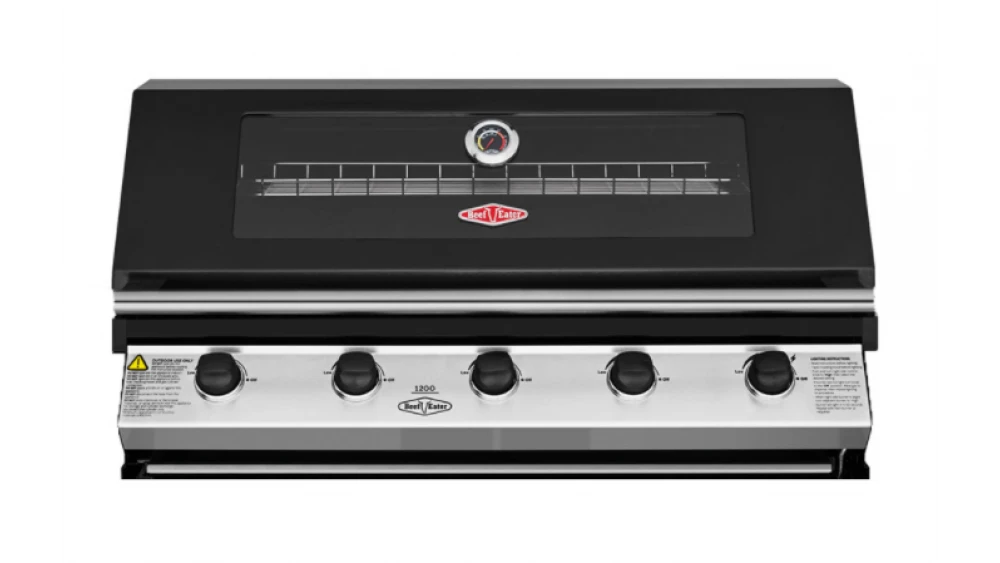 Beefeater 1200E Built In 5 Burner Gas BBQ 1 Beefeater 1200E Built In 5 Burner Gas BBQ