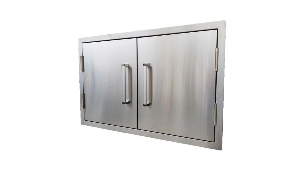 Whistler Grills Stainless Steel Double Door 1 Whistler Grills Stainless Steel Double Door