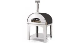 Fontana - Marinara Wood Pizza Oven With Trolley - Anthracite