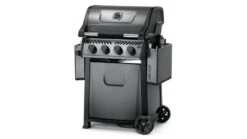 Napoleon Freestyle 425 Gas BBQ -Grill And Chill napoleon freestyle 425 angled shelves down 1000x563 1