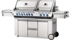 Napoleon Prestige PRO825RSBIPSS-3-GB Gas BBQ - Free Rotisserie And Cover 20 Napoleon Prestige PRO825RSBIPSS-3-GB Gas BBQ - Free Rotisserie And Cover -Grill And Chill pro 825 angled lights on 1000x563 1