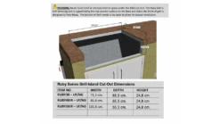 Sunstone Ruby Series 5 Burner Built In Gas BBQ -Grill And Chill sunstone ruby installation 1 1000x563 2